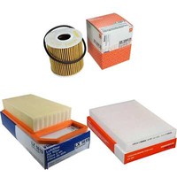 Mahle / Knecht Innenraumfilter LA 437 Luftfilter LX 1619 ÖLfilter OX 339/2D