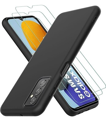 Case Cover + Tempered Glass For Samsung Galaxy M13 M15 M23 M34 M55