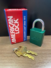 American Lock Safety Series Padlock A1105GRN ...