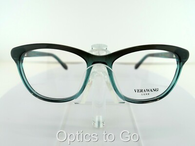 Authentic, Vera Wang Teal Gradient Frame Sunglasses Vera Wang V425 Sunglasses | FREE Shipping - Go-Optic.com main image 4
