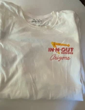 IN-N-OUT BURGER Arizona Hot Rods Palm Trees Cotton XL T-Shirt   010-031