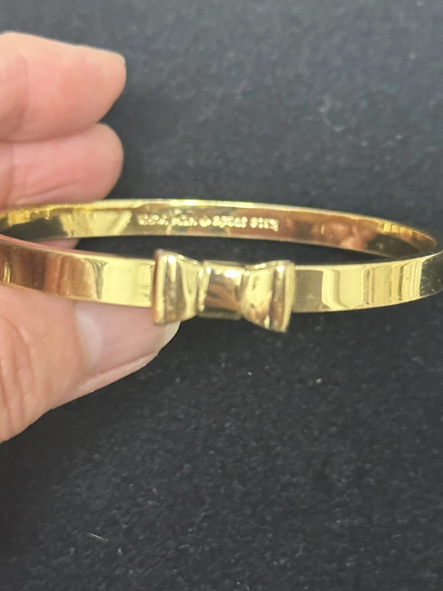 Kate spade on sale gold bow bracelet