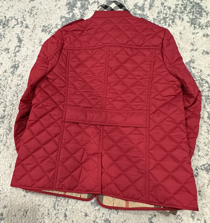 Burberry Girls Quilted Jacket 12Y | eBay