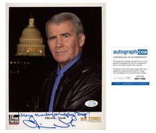 Oliver North "War Stories" AUTOGRAPH Signed 8x10 Photo ACOA