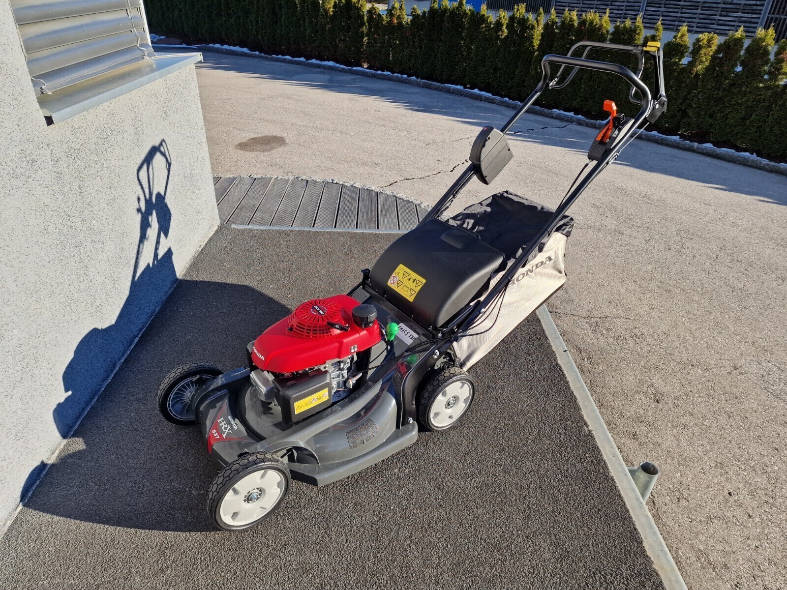 AKTION! Honda HRX 537C HZ Rasenmäher EStart,Hydrostat,Mulchfunktion