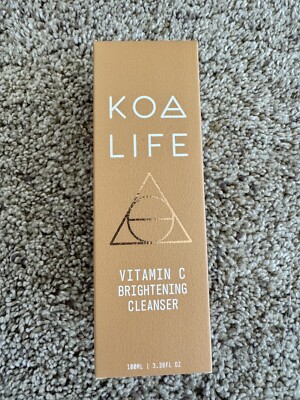 KOA LIFE Vitamin C Vit-C Brightening Cleanser Full Size 1.7 fl oz NEW