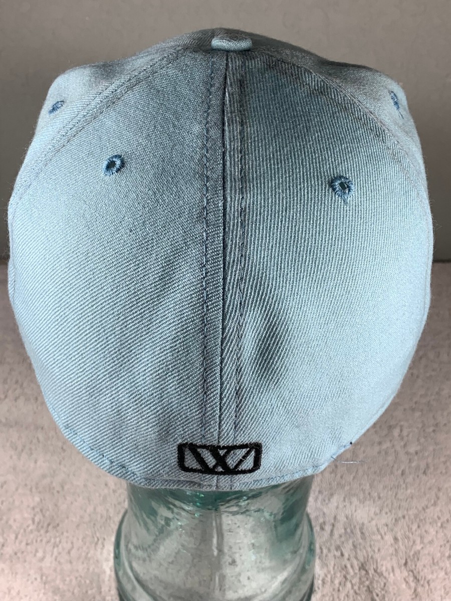 READ! Baby Blue New Era 59Fifty WLKN Streetwear Hat Fitted 7-3/8 View 3