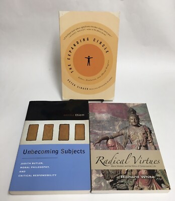 Unbecoming Subjects Morality Ethics Virtue Philosophy Book Lot of 3 Paperbacks