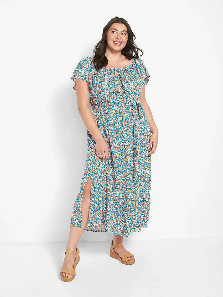 Lane bryant off the shoulder dress sales
