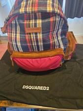 Dsquared２Plaid Backpack Mens bags, popular ...