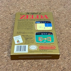 [Map in good condition] The Legend of ZELDA NES The Legend of ZELDA