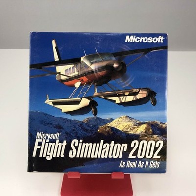 MICROSOFT FLIGHT SIMULATOR 2002 : As Real As It Gets For PC WIN 98/XP CD-ROM