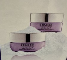 CLINIQUE TAKE THE DAY OFF CLEANSING BALM  3.8 OZ/125 ml  2 Of Them    