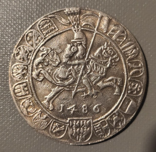 Guldengroschen Tirol 1486 Sigismund der Münzreiche Nachprägung