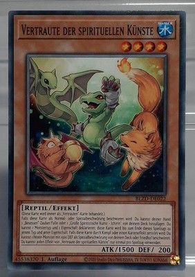 Playset 3x Vertraute der Spirituellen Künste - BLZD-DE022 - Blazing Dominion NM