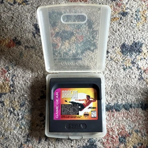Dragon: The Bruce Lee Story (Sega Game Gear, 1993) Authentic Cart Only Works