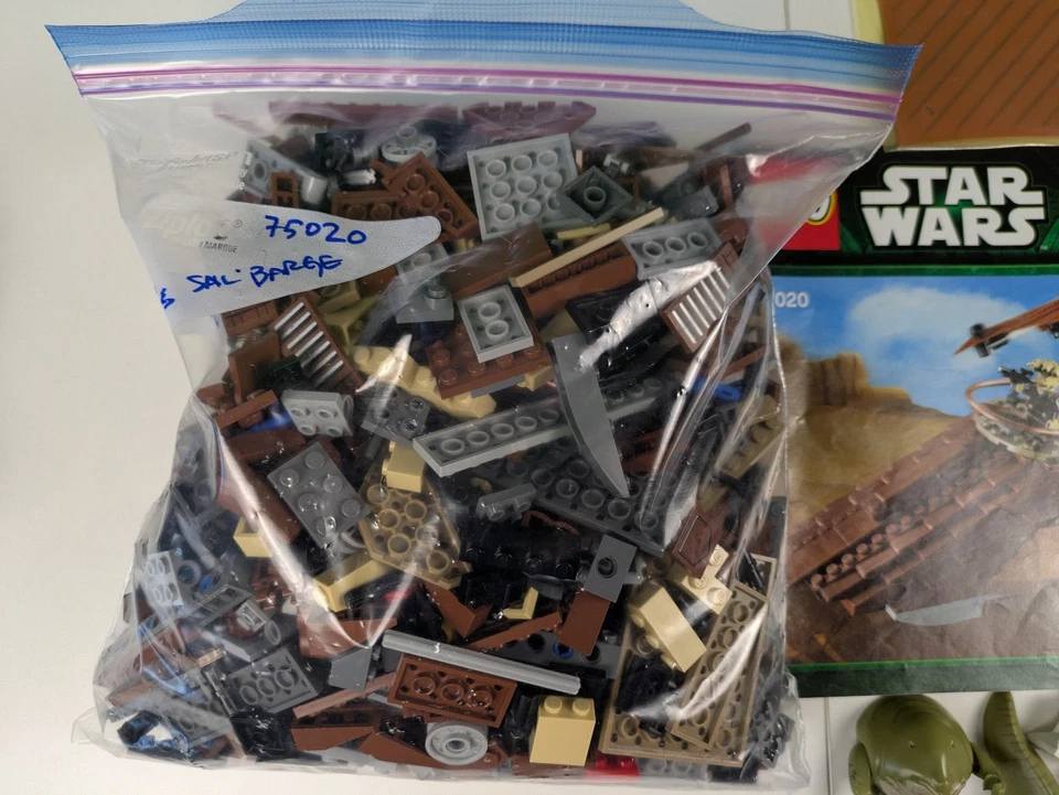 Lego Star Wars: Episodio 4-6: Jabba's Sail Barge Set 75020 - con instrucciones Foto 2 de 4