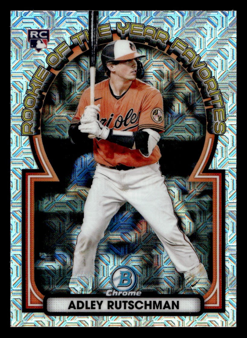 Adley Rutschman 2023 Bowman Rookie of the Year Favorites Mega #ROYF-4