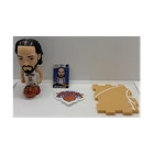 NBA Ballers Jalen Brunson Figure New York Knicks Plastic w/ Basketball Court Set