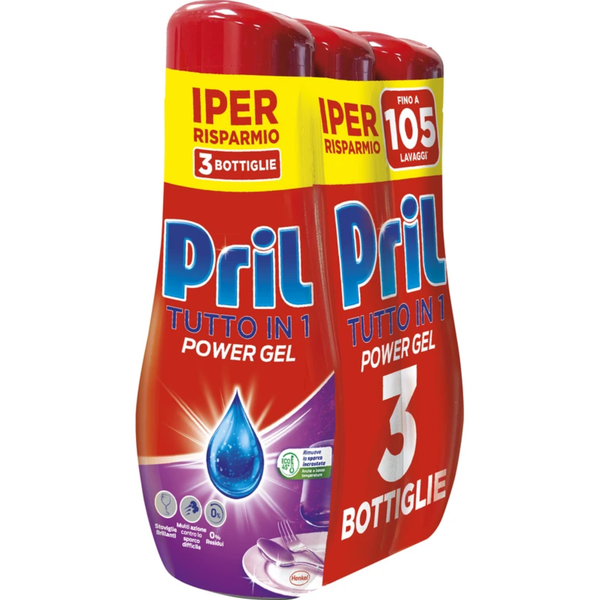 Detersivo PER Lavastoviglie Tutto IN UNO GEL Classico Pril 1890 ML-image