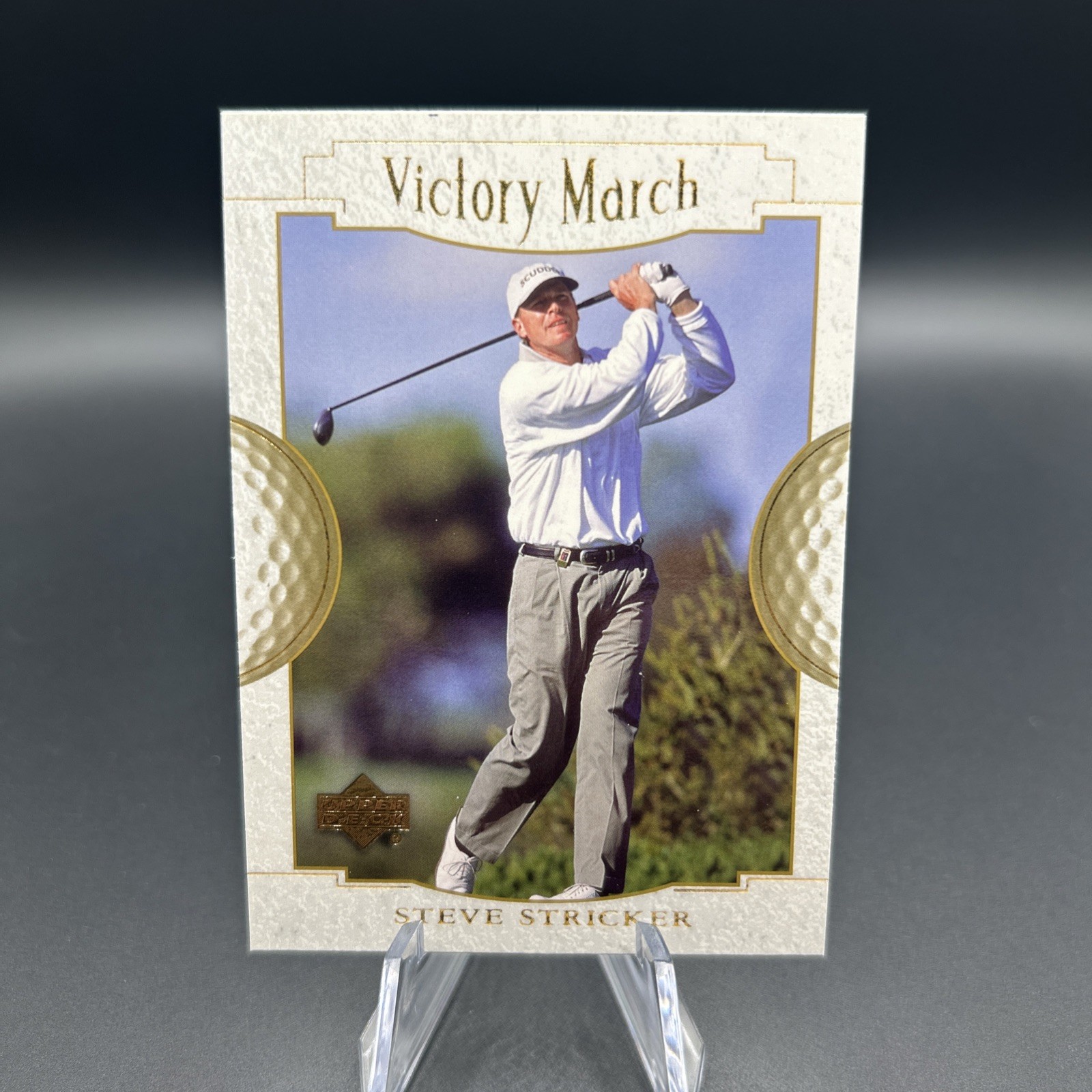 2001 Upper Deck - Victory March Steve Stricker #142 (RC)