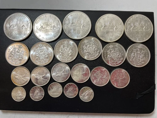 Canada 80% Silver Bullion Coins $10.00 face Value (Lot #2)