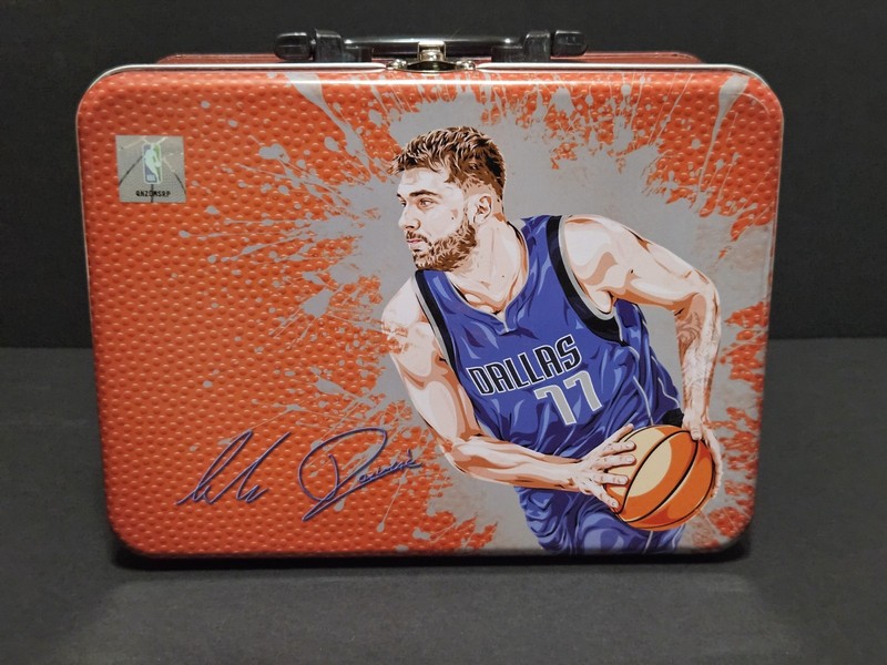 LUKA DONCIC Panini Collector’s Lunch Box *EMPTY* No Packs NBA Mavericks Lakers