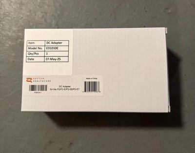 Charger for Rhythm Healthcare P2 E6 E7 P2E6 P2E7 BA-P200 BA-P201 Oxygen DC 12V