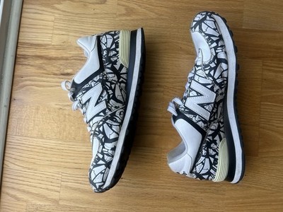 New Balance 574 ホワイト ブラック 千鳥格子 Rare New Balance M574AE Josh Wisdumb 574 Graffiti DS Mens LE