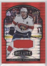 2020-21 Upper Deck Allure Red Rainbow Jerseys Jonathan Huberdeau #65 0c3