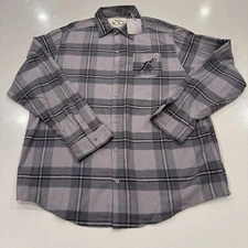 Cakeworthy Mickey Mouse Steamboat Willie Flannel Shirt L XL 2X NEW Disney 100