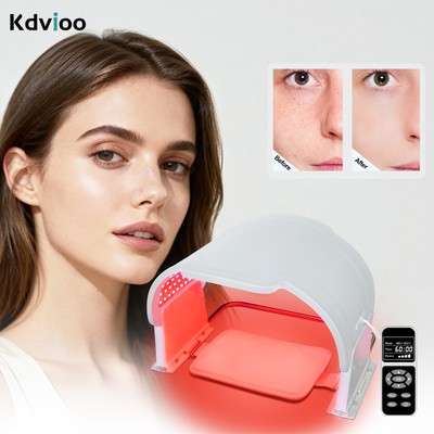 7Colors Led Red Light Blue Light Mask for Face Phototherapy Improve Skin Tone