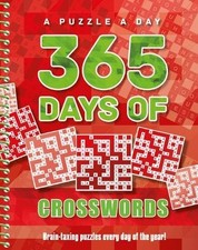 365 Days of Crosswords (A Puzzle A Day) Book The Cheap Fast Free Post