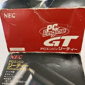 PC Engine GT Console PI-TG6 NEC w/Box Manual Japan Power OK See Discription F/S