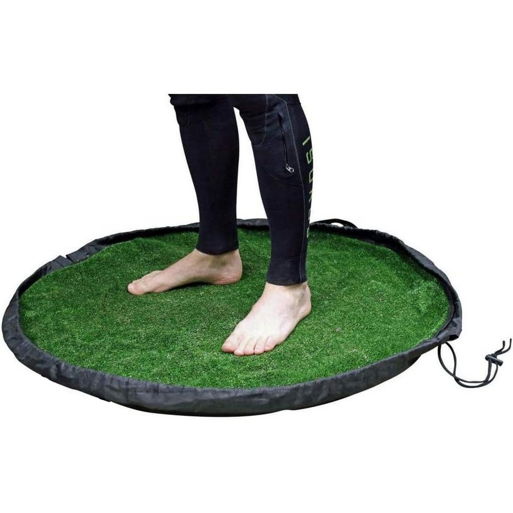 Sola Waterproof Surf Wetsuit Changing Mat Dry Bag with Grass