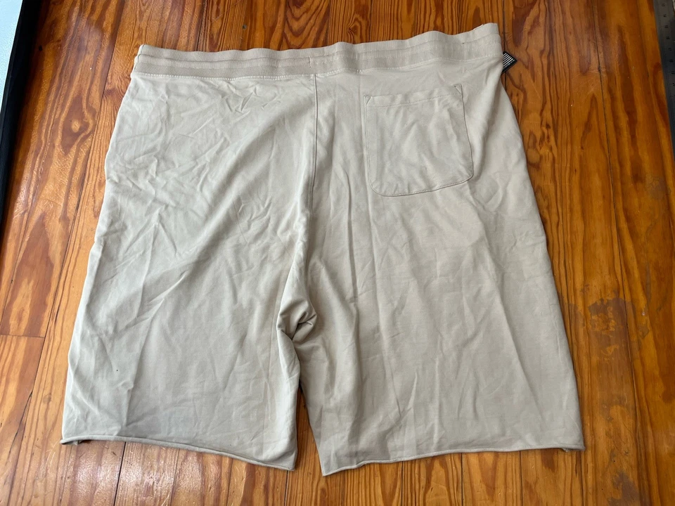 Pantalones Cortos Jordan Craig Algodón Suave Para Hombre Talla 6XL Caqui Deportes Atletismo Comodidad Foto 2 de 4