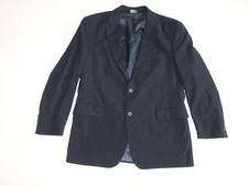Jos. A. Bank Men's Suit Jacket Size 43 Regular Navy Blue 100 Wool Blazer 43R