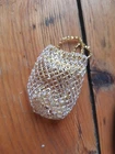 Vintage hasbro sindy funtime collection gold mesh bag