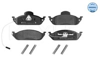Meyle 025 231 9317/W Bremsbelagsatz, Scheibenbremse FüR MERCEDES-BENZ