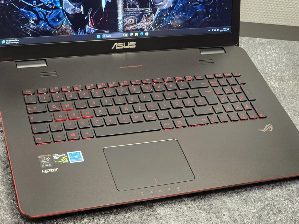 ASUS ROG-Gaming Laptop /Core i7-4720HQ /16GB /SSD+HDD /GTX960M - Bild 4 von 4