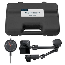 132lbs Digital Dial Indicator Magnetic Base Precision Test Gauge 0-1"/0-0.001"