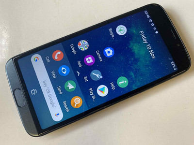 Doro 8050 (DSB-0230) Smartphone entsperrt 16GB/2GB grau 4G LTE Android 9 Handy