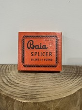 Vintage Baia Film Splicer Silent Or Sound 8mm Or 16mm In Box with Manual