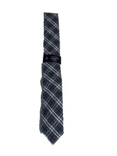 Clearance- NEW- Mens Penguin by Munsingwear Neck Tie Viscose Blend Navy Plaid