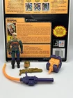 CESSPOOL V1 1991 Eco Warriors G.I. Joe 100% COMPLETE w/ UNCUT CARD & MOUTHPIECE