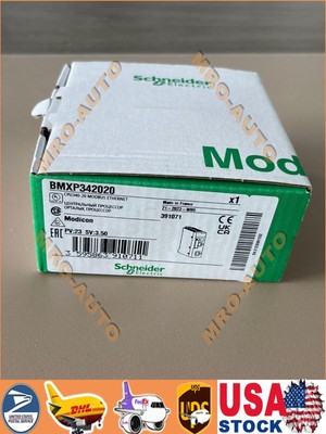 Schenider BMXP342020 / bmx p 342020 ; CPU340-20 Modbus  US Free TAX