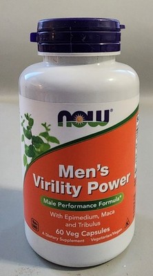 NOW FOODS Men's Virility Power 60 Veg Capsules