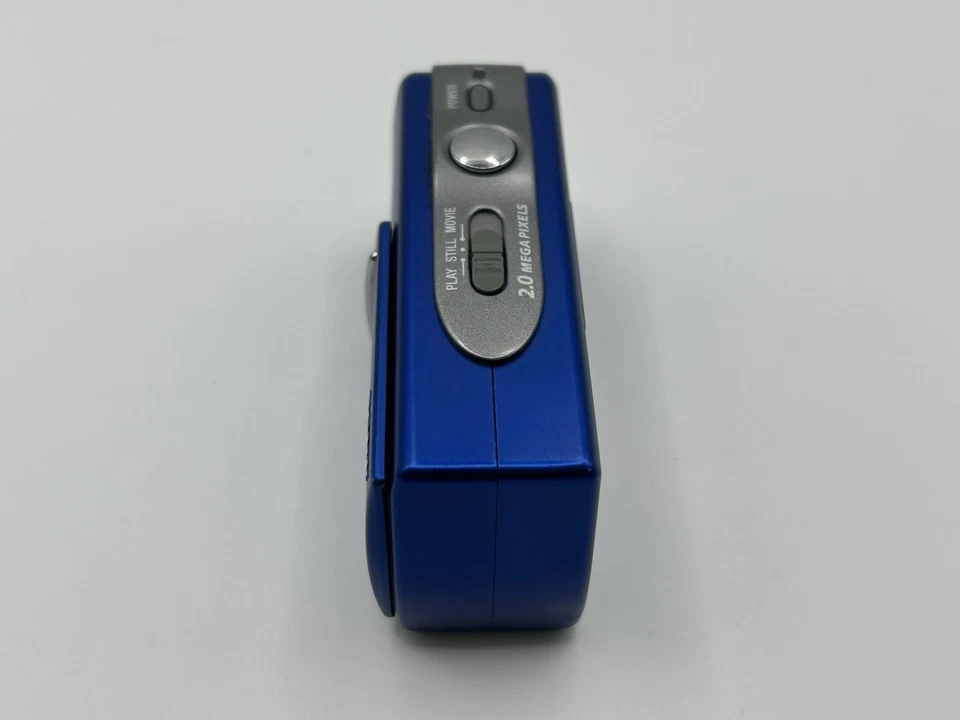 Junk Sony Cyber-shot DSC-U20 Blue 2MP Ultra Compact Digital Camera LCD Haze Test - Image 3 of 4