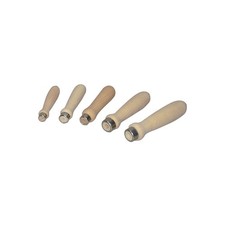 Blu-Dan Feilenheft Feilengriff Holz L&auml;nge 160 mm f&uuml;r Feilen Buche lackiert