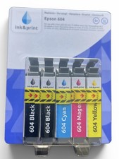 EPSON 604 - Pack de 5 Cartouches d’Encre Compatible – Qualité et Écon